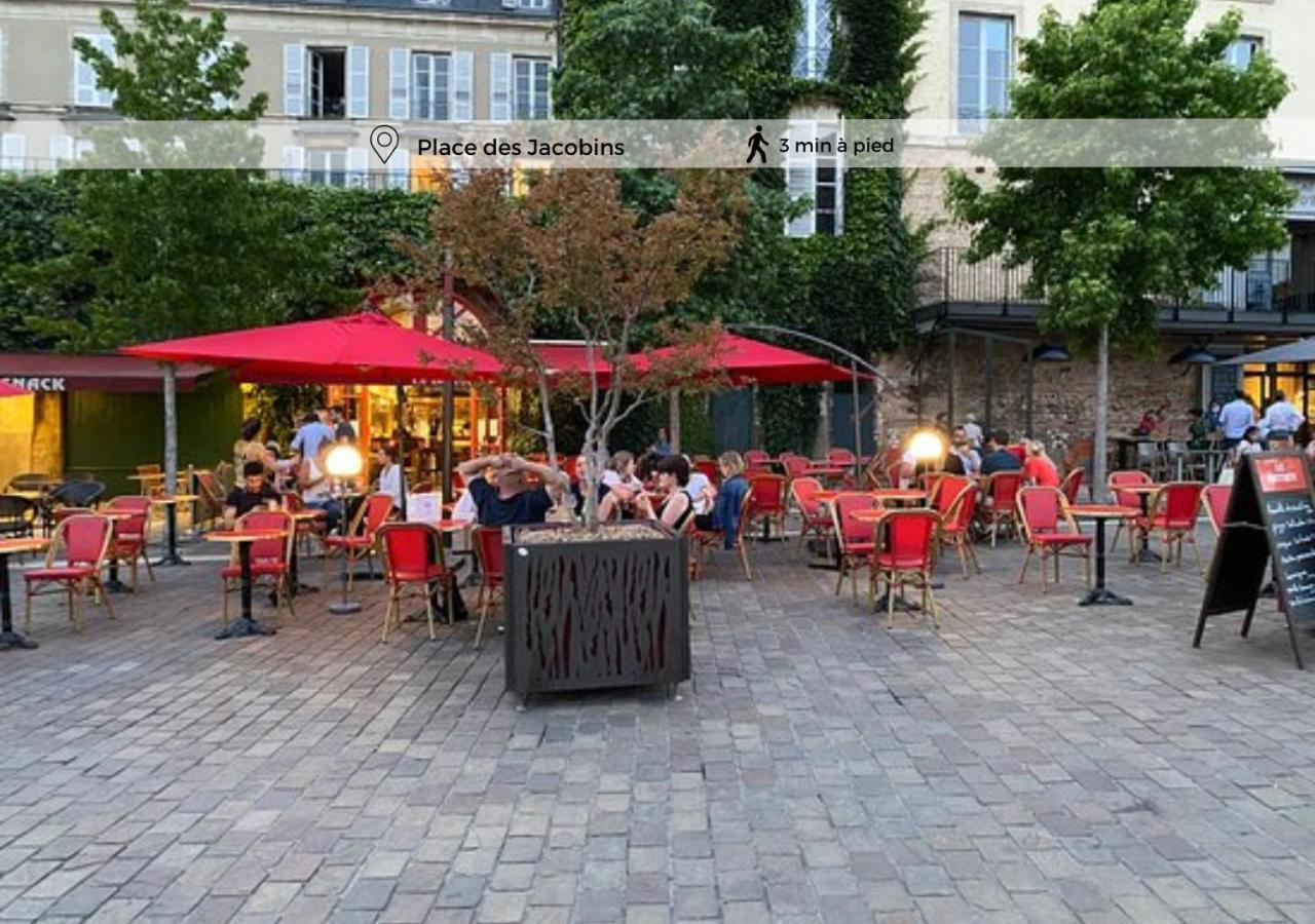 Le Cosy-Chic, 2 Min A Pied Cathedrale , Jacobins Apartment Le Mans Luaran gambar