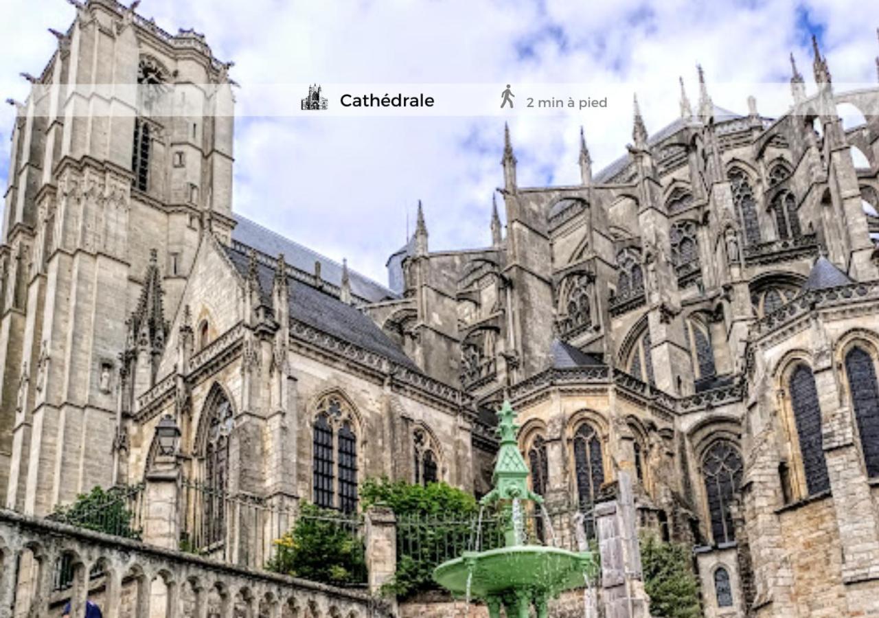 Le Cosy-Chic, 2 Min A Pied Cathedrale , Jacobins Apartment Le Mans Luaran gambar